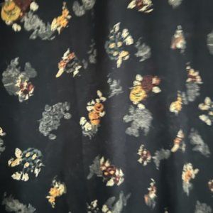 Black with pattern Tunic/Dress